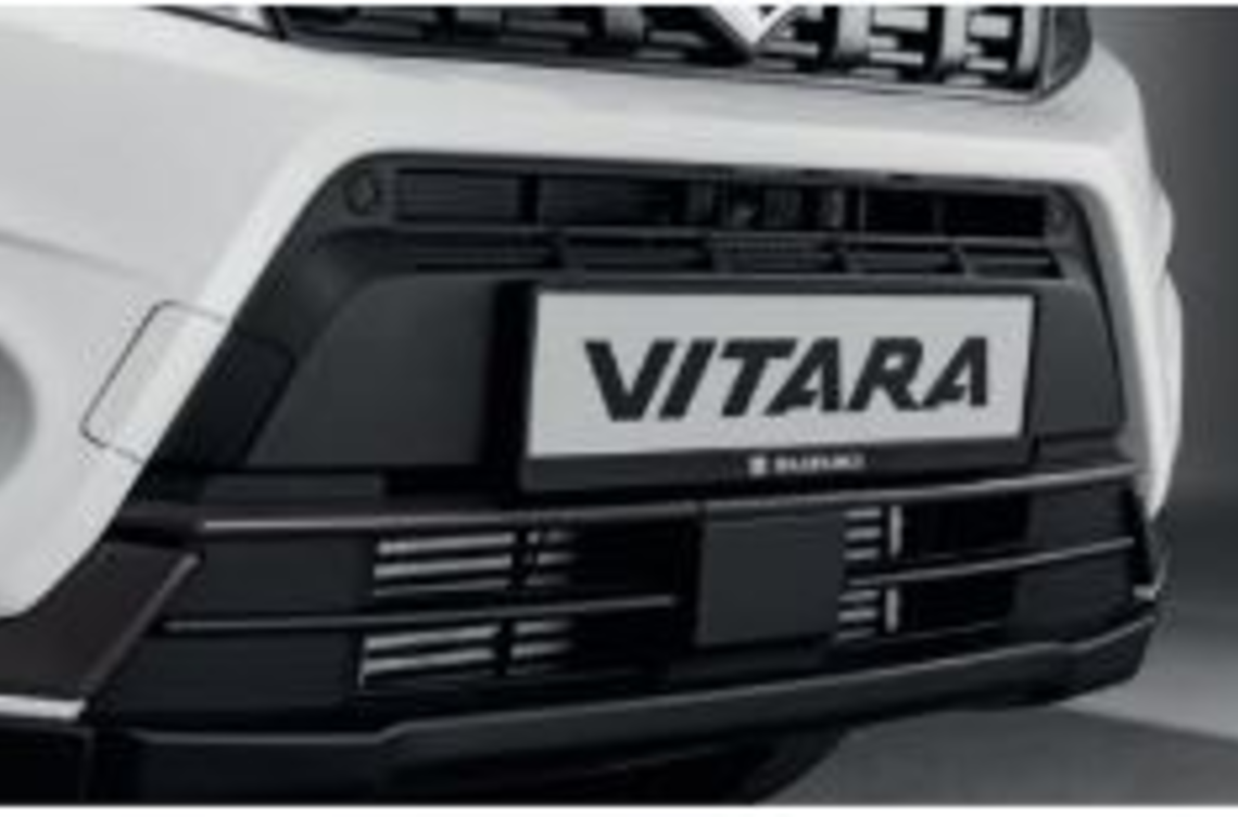 Накладка переднього бампера центральна (34314)