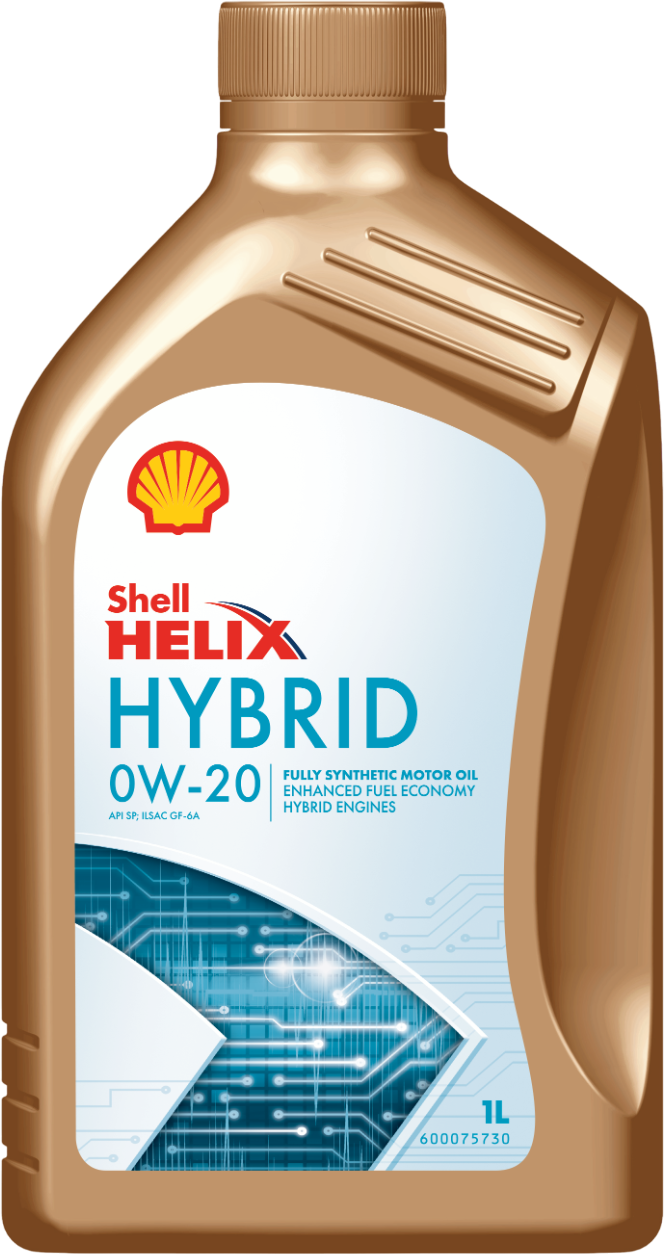 Олива моторна Shell Helix Hybrid 0W20 1L (43125)