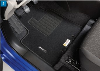 Килимки ворсові салону SWIFT (34142)